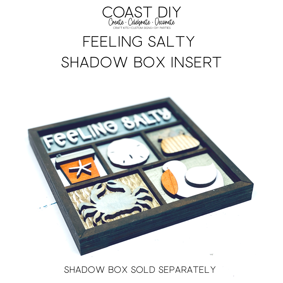 ShadowBox Insert: Feeling Salty