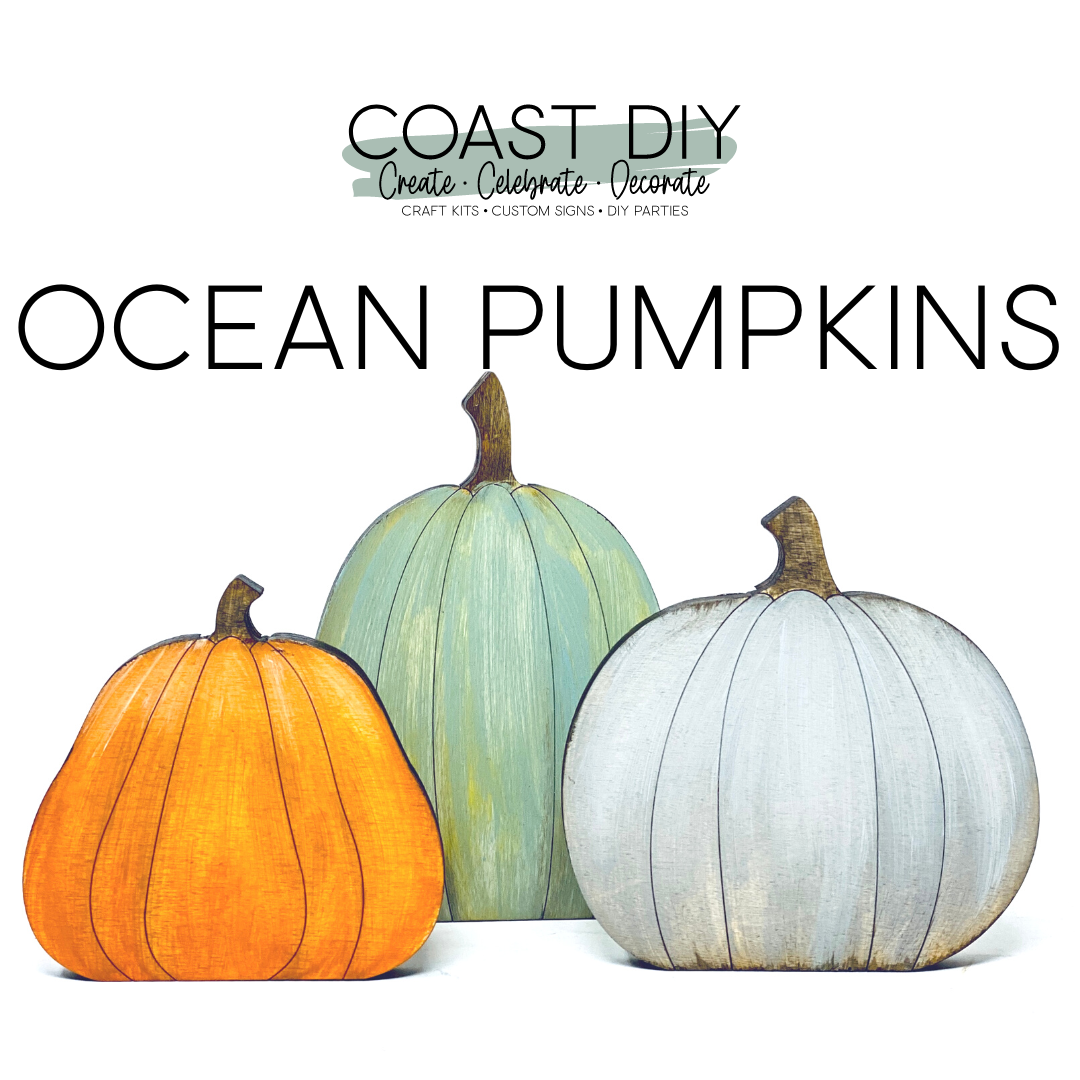 Ocean Pumpkins Craft Kit