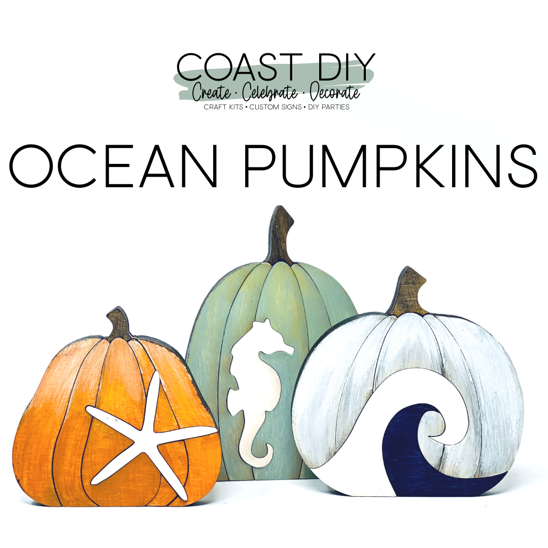 Ocean Pumpkins Craft Kit