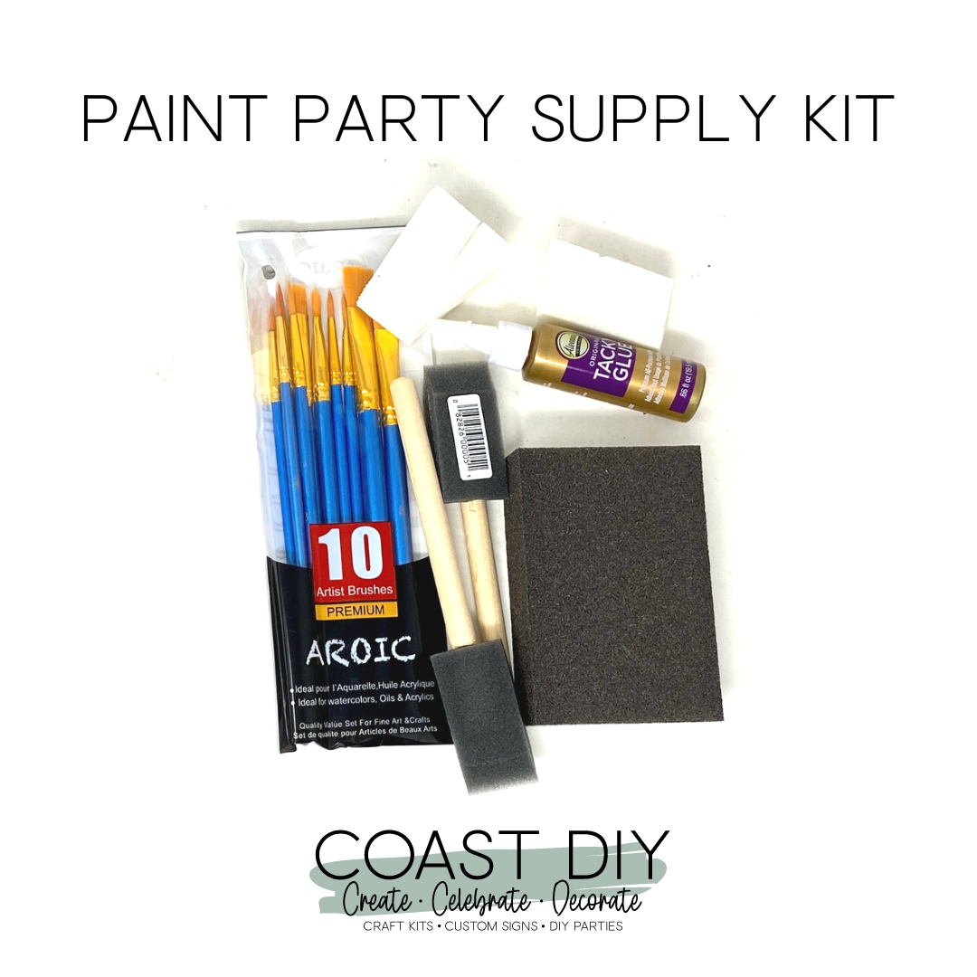 Paint Party Supply Kit