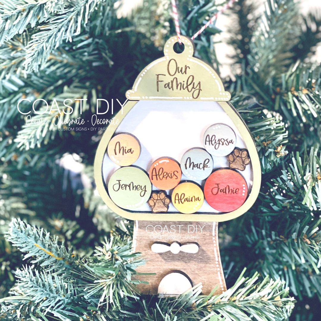 Gumball Machine Ornament