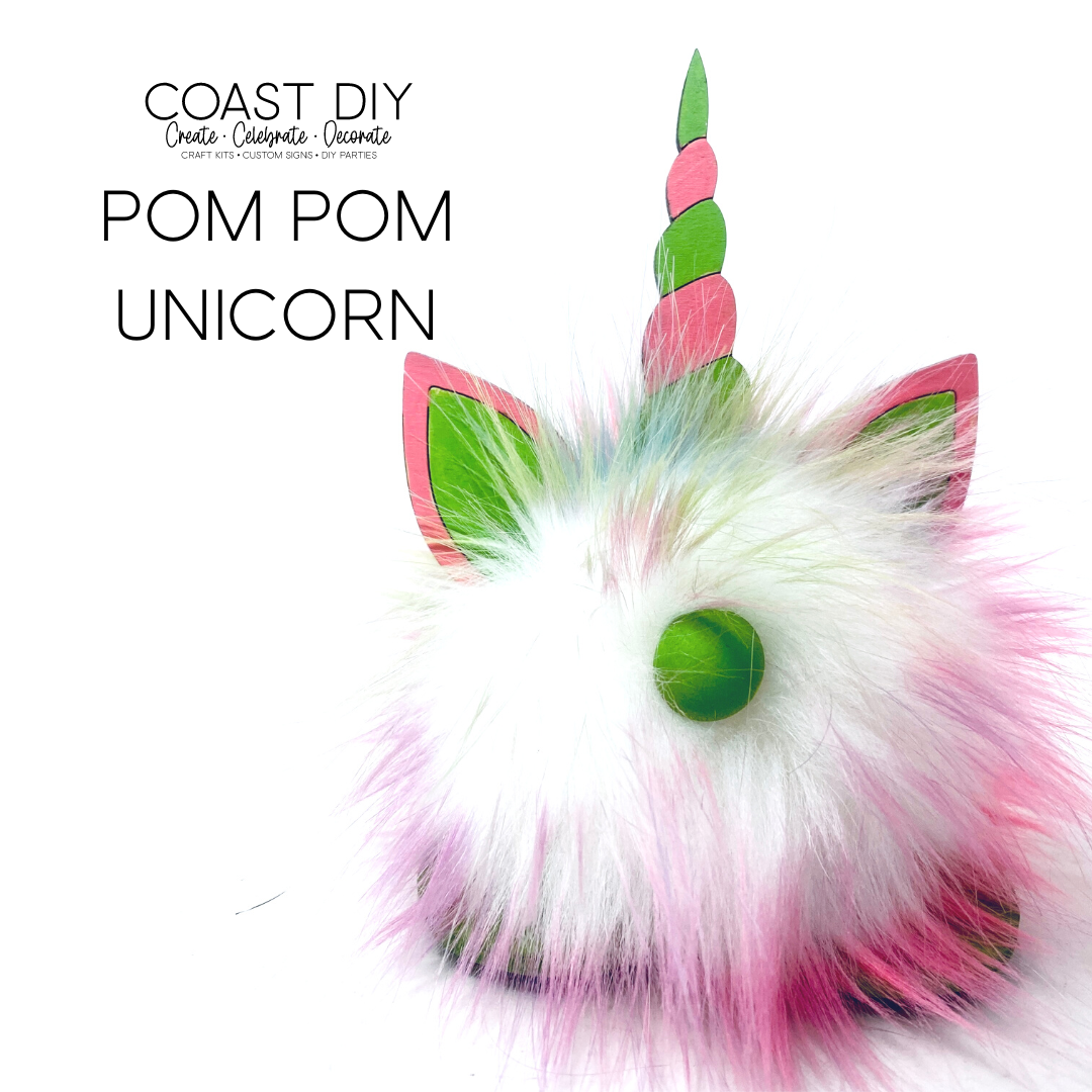 Pom Pom Unicorn DIY Kit