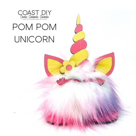 Pom Pom Unicorn DIY Kit