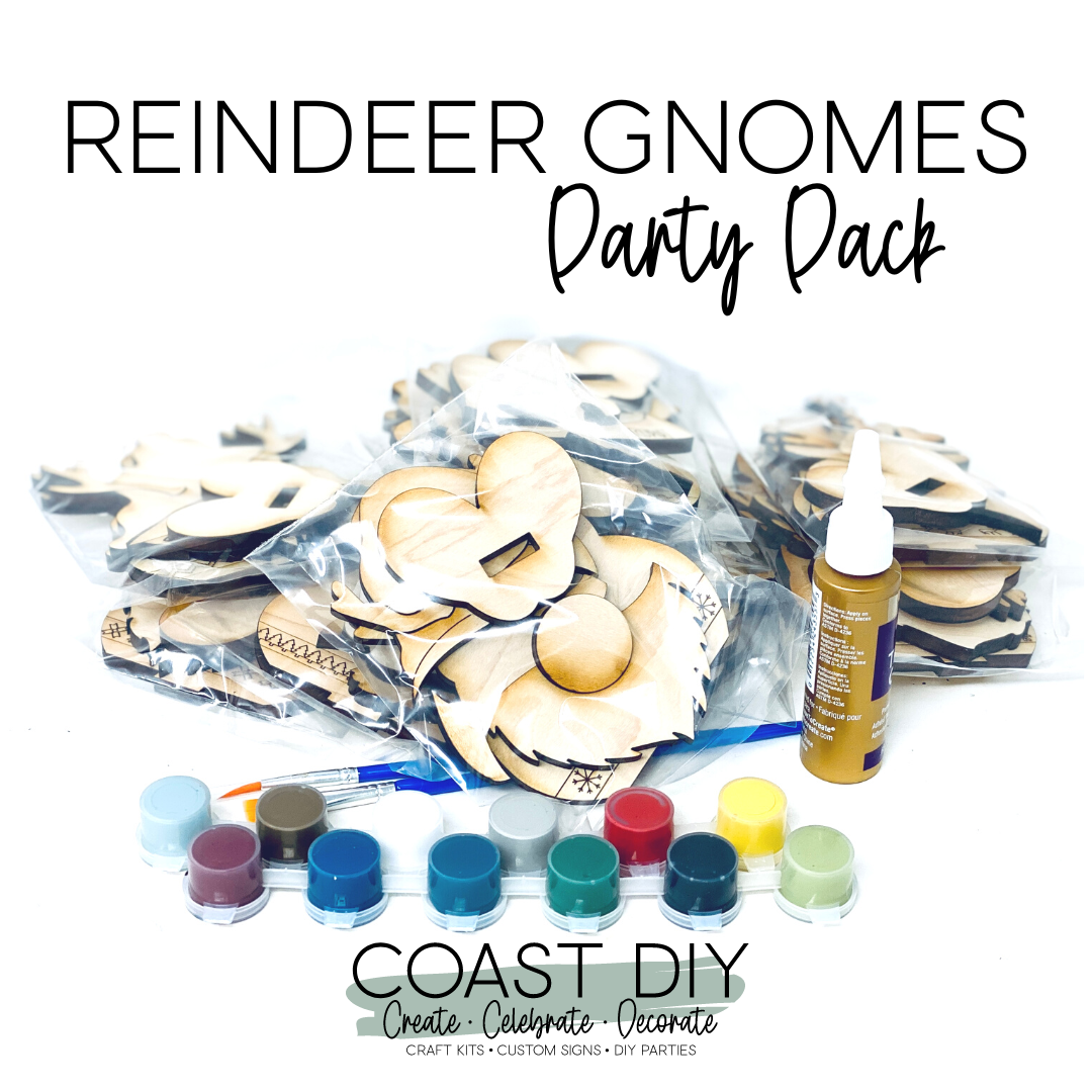 Reindeer Gnomes Party Pack