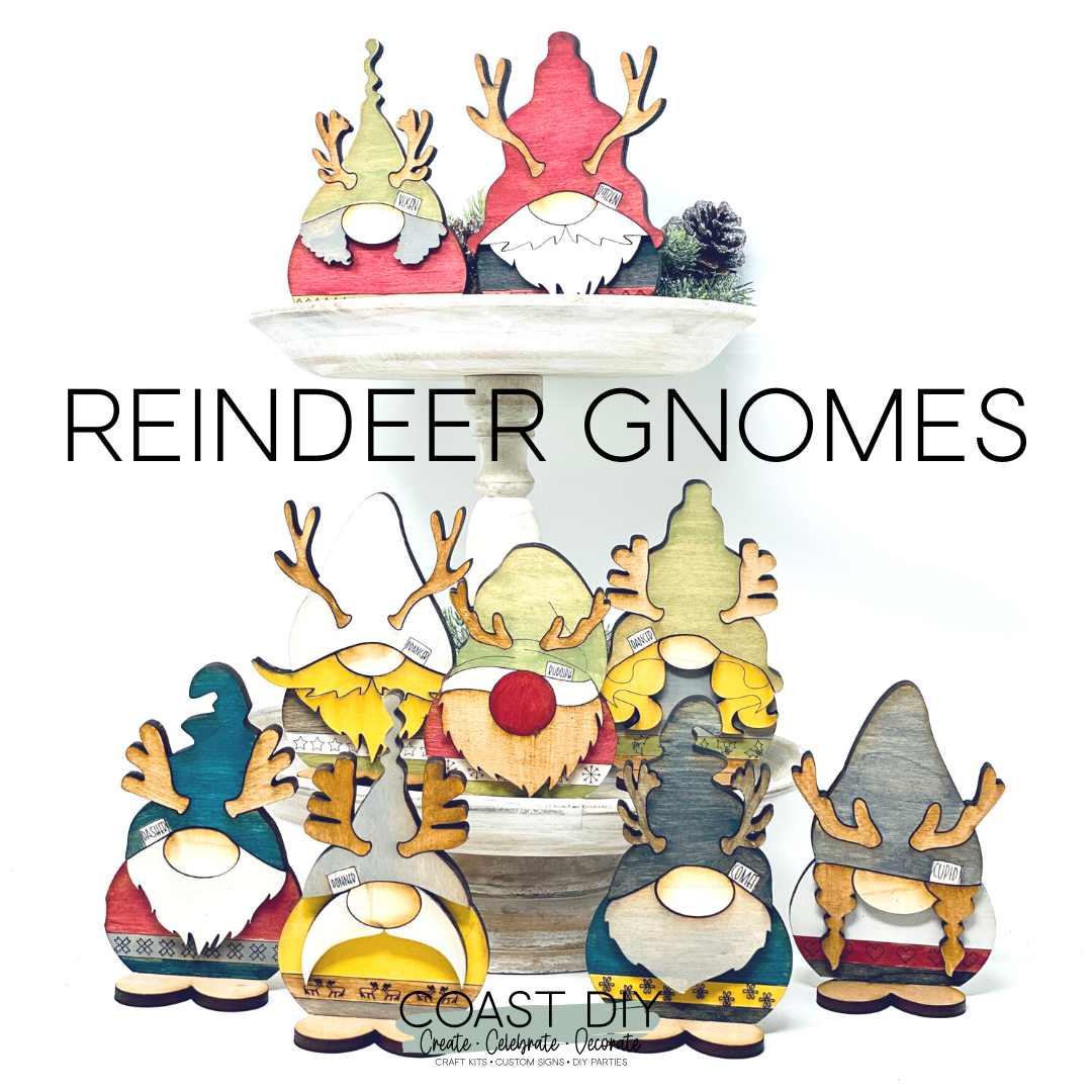 Reindeer Gnomes Party Pack