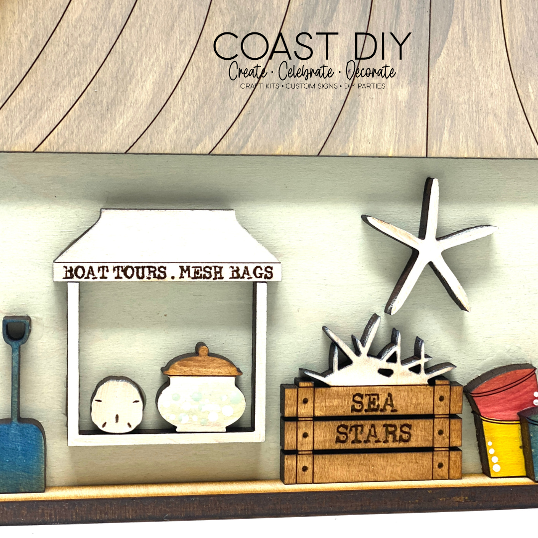 Seaside Village Jell's Shells