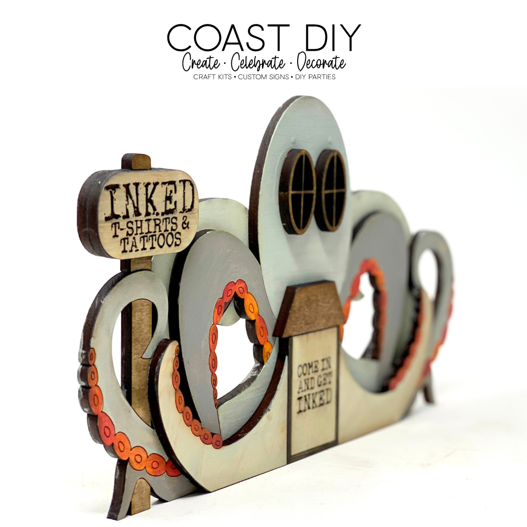 Seaside Village Inked Tattoo and T-shirt Shop