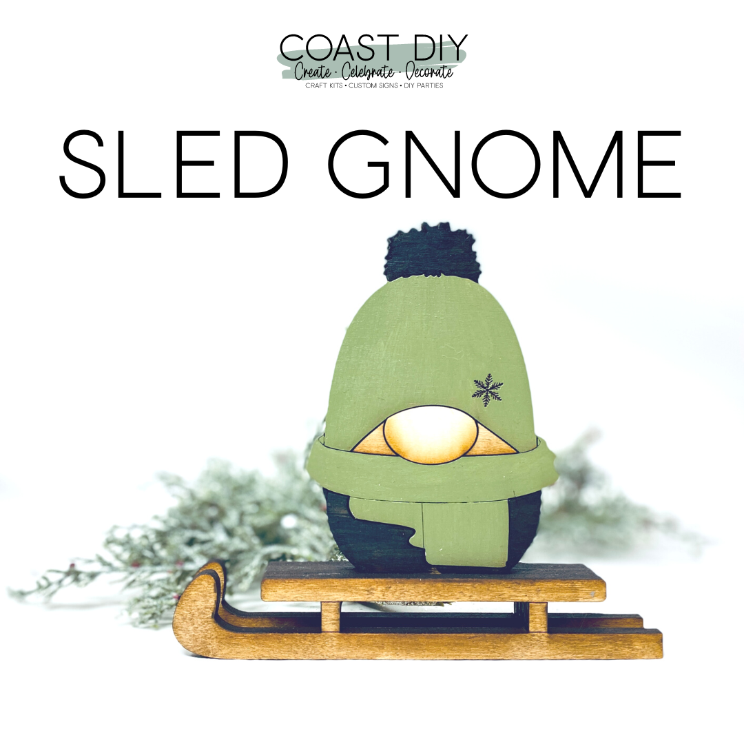 Sled Gnome Craft Kit