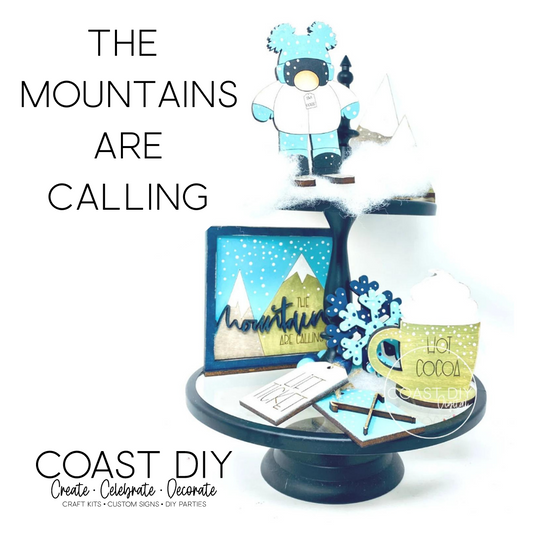 Mountains are Calling Ski Craft Kit