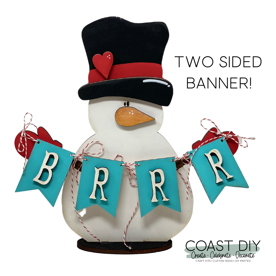 Snowman Love Craft Kit