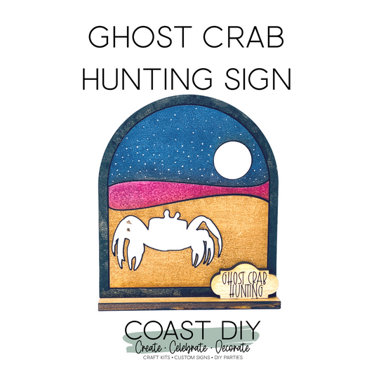 Ghost Crab Hunting Sign