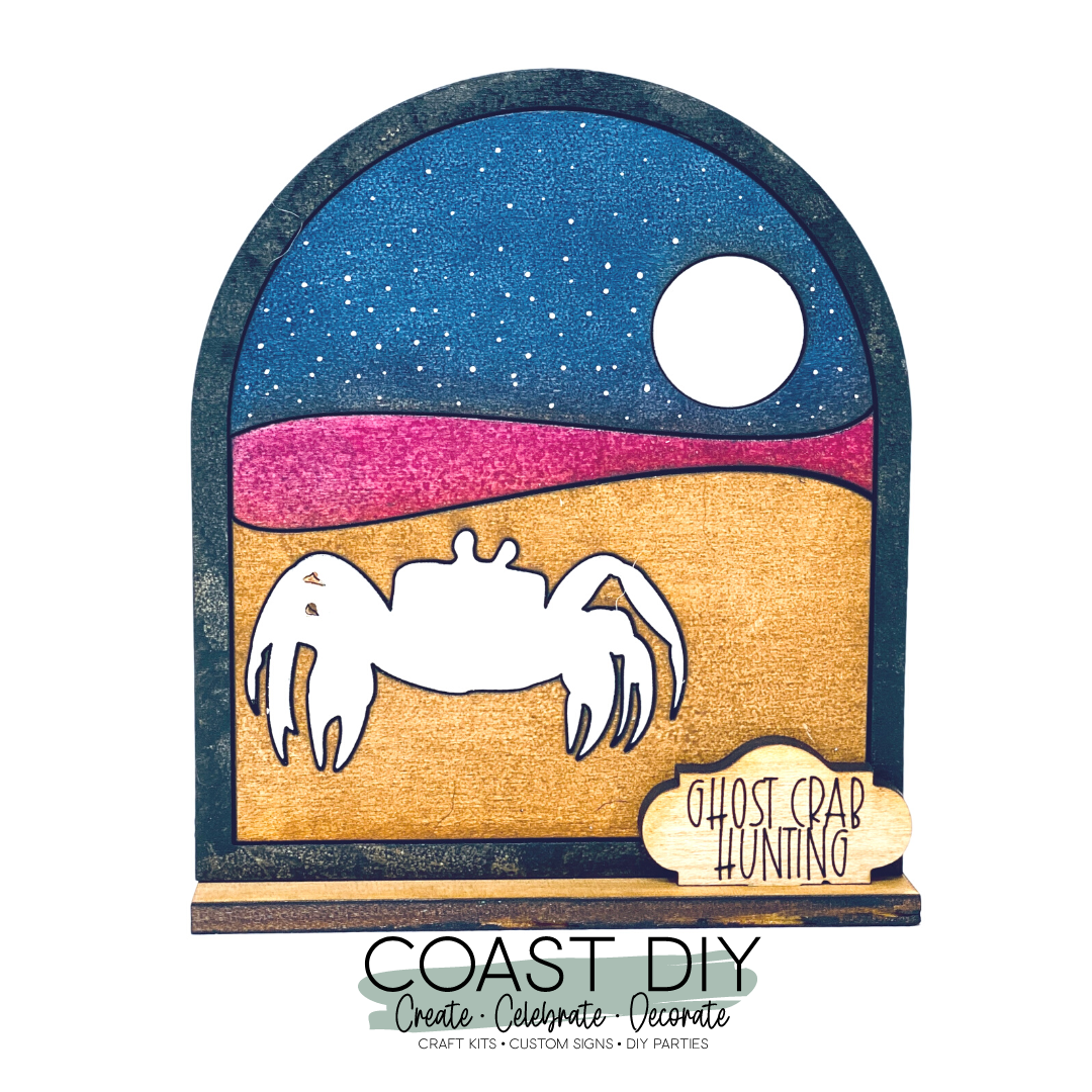 Ghost Crab Hunting Sign