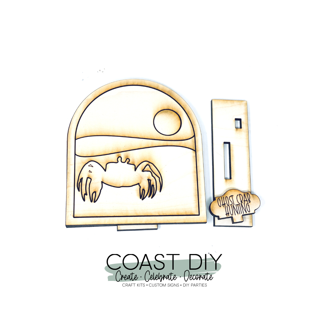 Ghost Crab Hunting Sign