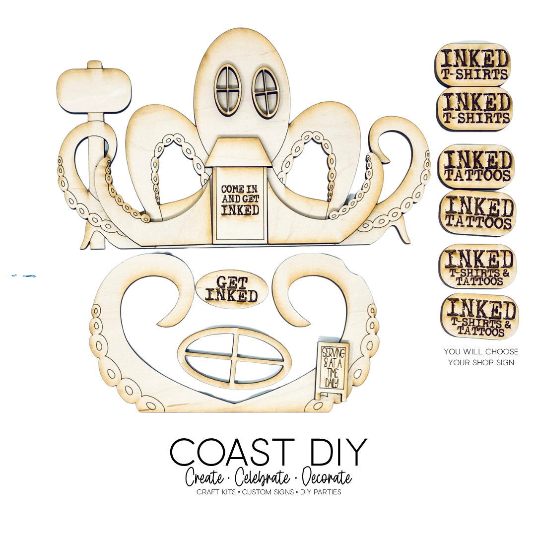 Seaside Village Inked Tattoo and T-shirt Shop